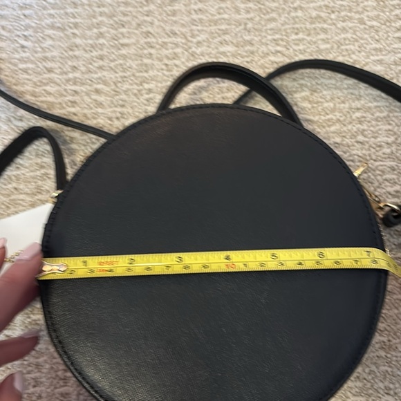 Vera Pelle Round Black Handbag - Picture 13 of 13